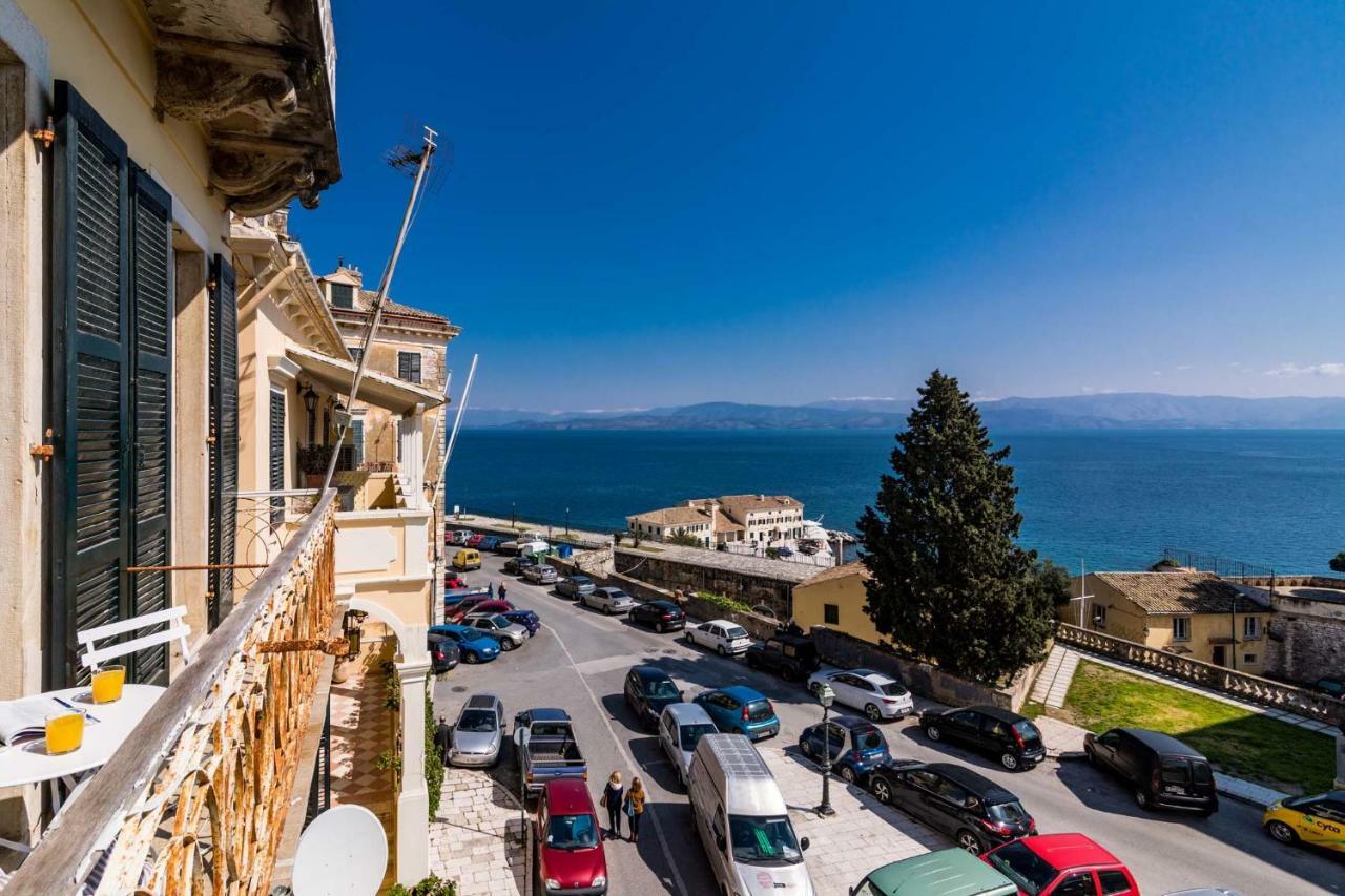 Luxury Seaview Apartment In Corfu Town By Corfuescapes מראה חיצוני תמונה